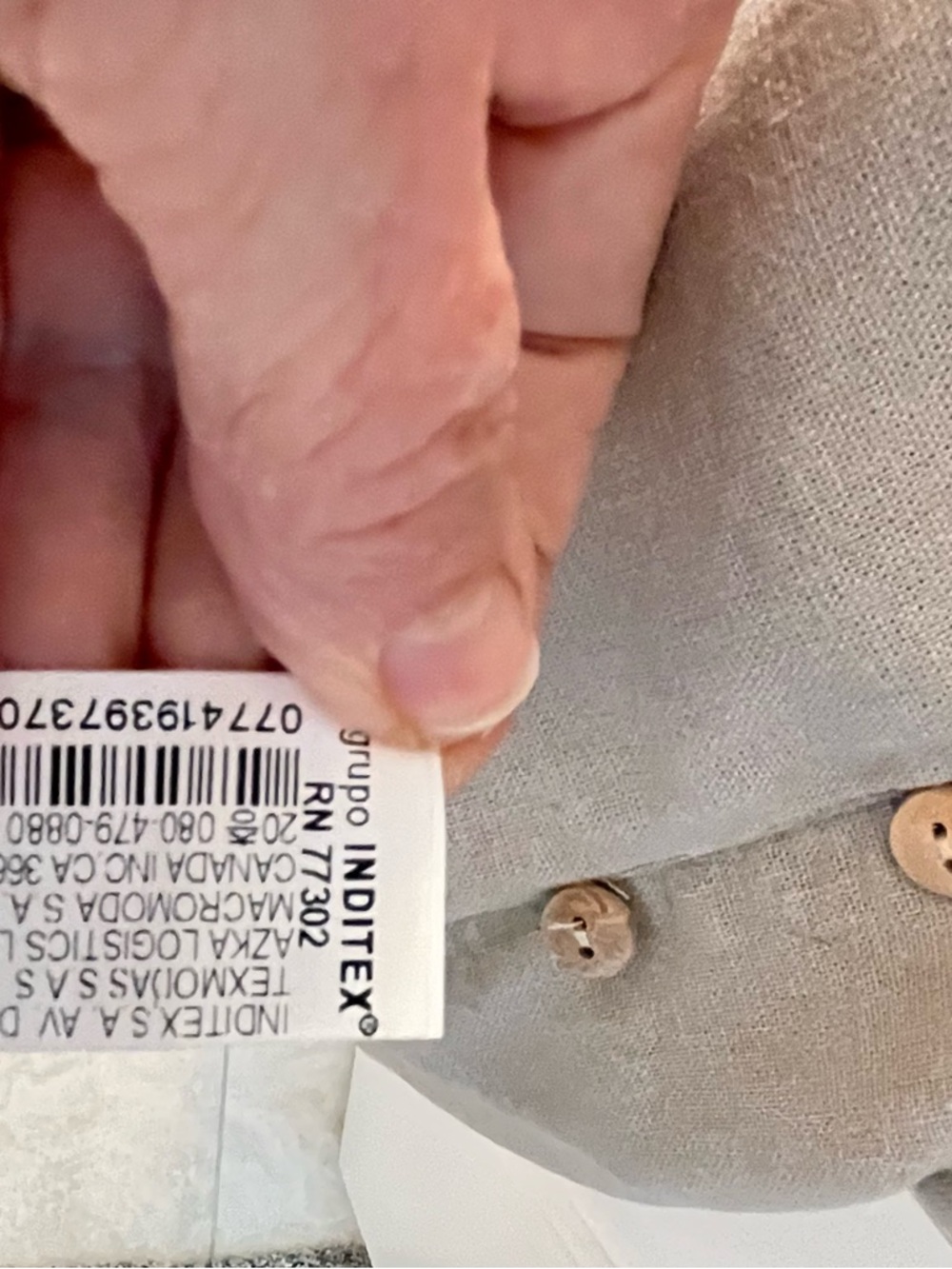 ZARA Neutral Cream Slip Midi Dress with Front Buttons - Picture 10 of 12